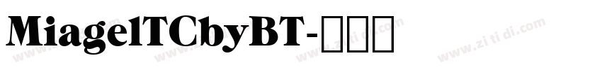 MiagelTCbyBT字体转换