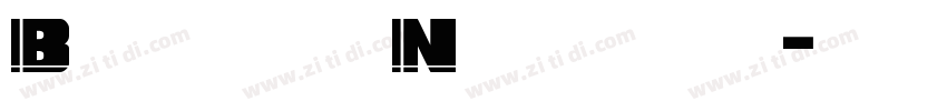 BannerNormal字体转换