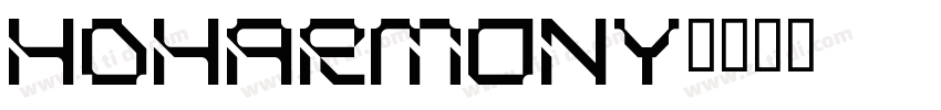 HDharmony字体转换