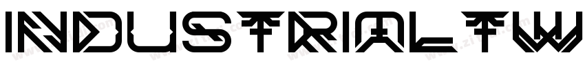 IndustriaLTW02字体转换