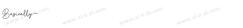 Basically字体转换
