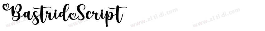 BastridScript字体转换