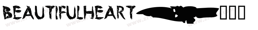 beautifulheart字体转换
