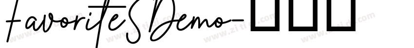 FavoriteSDemo字体转换