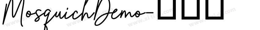 MosquichDemo字体转换