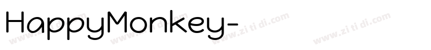 HappyMonkey字体转换