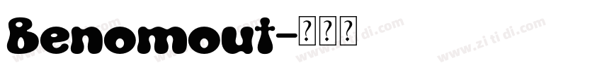 Benomout字体转换