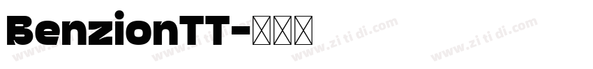 BenzionTT字体转换