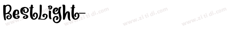 BestLight字体转换