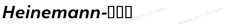 Heinemann字体转换