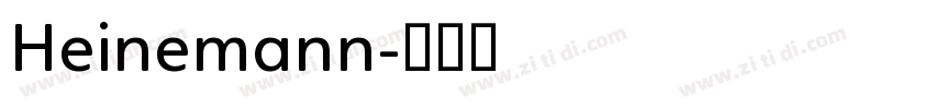 Heinemann字体转换