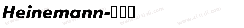 Heinemann字体转换