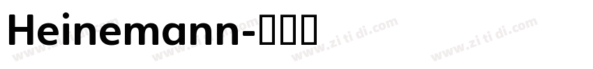 Heinemann字体转换