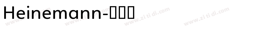 Heinemann字体转换