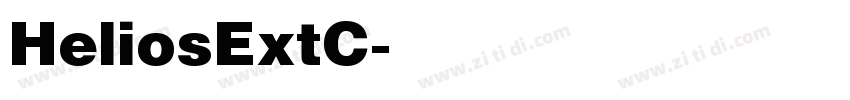 HeliosExtC字体转换