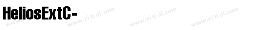HeliosExtC字体转换