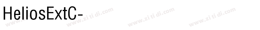HeliosExtC字体转换