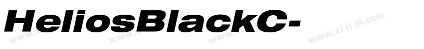 HeliosBlackC字体转换 HeliosBlackC字体转换