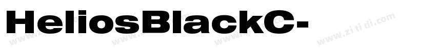 HeliosBlackC字体转换 HeliosBlackC字体转换