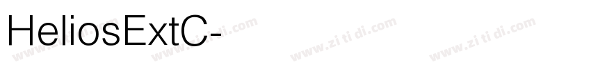 HeliosExtC字体转换