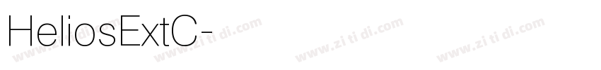 HeliosExtC字体转换