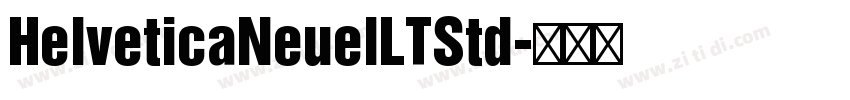 HelveticaNeuelLTStd字体转换