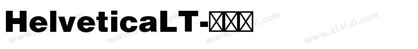HelveticaLT字体转换