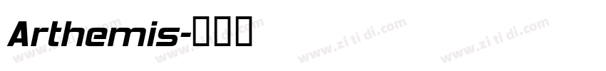 Arthemis字体转换