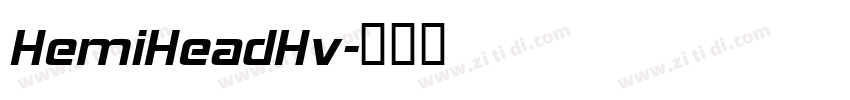 HemiHeadHv字体转换
