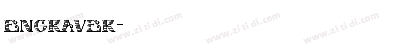 engraver字体转换