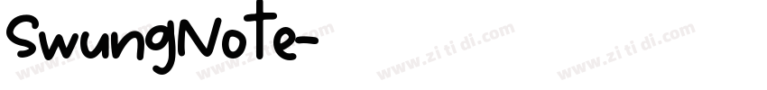 SwungNote字体转换