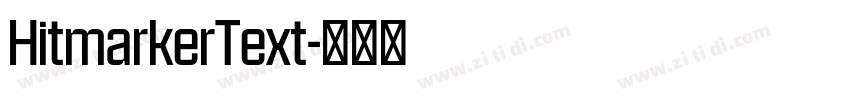 HitmarkerText字体转换 HitmarkerText字体转换