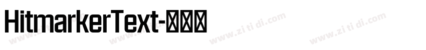 HitmarkerText字体转换 HitmarkerText字体转换