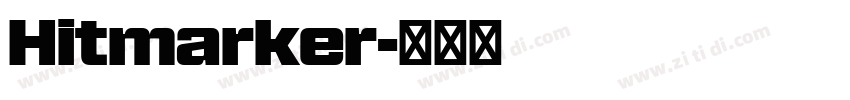 Hitmarker字体转换
