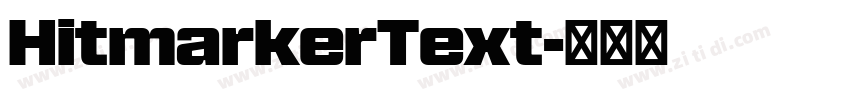 HitmarkerText字体转换 HitmarkerText字体转换
