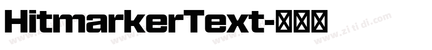 HitmarkerText字体转换 HitmarkerText字体转换