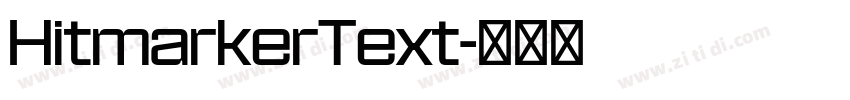 HitmarkerText字体转换 HitmarkerText字体转换