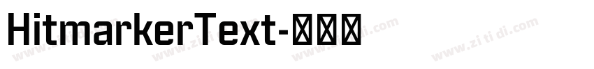 HitmarkerText字体转换 HitmarkerText字体转换