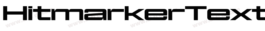 HitmarkerTextRegular字体转换 HitmarkerTextRegular字体转换