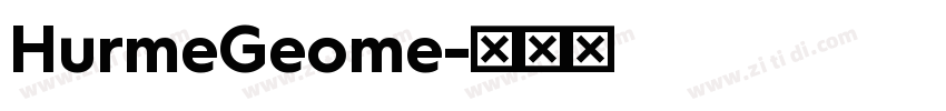 HurmeGeome字体转换