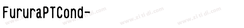 FururaPTCond字体转换