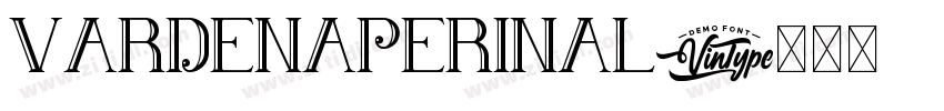 VardenaPerinal字体转换