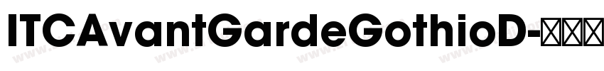 ITCAvantGardeGothioD字体转换 ITCAvantGardeGothioD字体转换