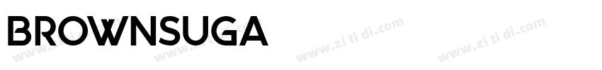 BrownSuga字体转换