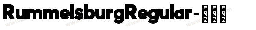 RummelsburgRegular字体转换 RummelsburgRegular字体转换