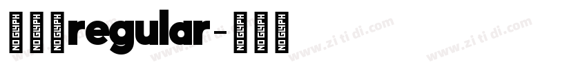 苹果热regular字体转换 苹果热regular字体转换
