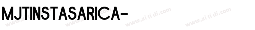 MJTInstaSarica字体转换