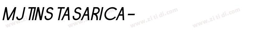 MJTInstaSarica字体转换