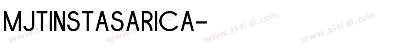 MJTInstaSarica字体转换