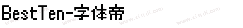 BestTen字体转换
